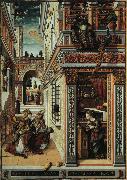 Carlo Crivelli Annunciation with Saint Emidius oil painting on canvas